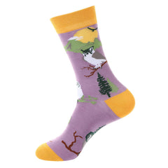 10 Pairs Animal Trends Crew Socks - SocksLtd