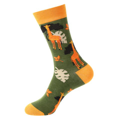 10 Pairs Animal Trends Crew Socks - SocksLtd