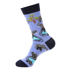 10 Pairs Animal Trends Crew Socks - SocksLtd