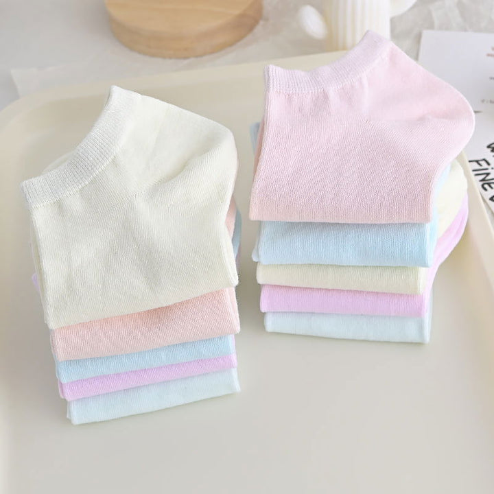 10 Pairs Breathable  Minimalist Ankle Socks - SocksLtd