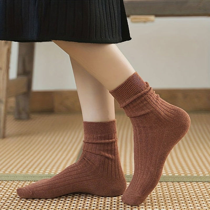 10 Pairs Comfort Non slip  Classic Casual Crew Socks - SocksLtd