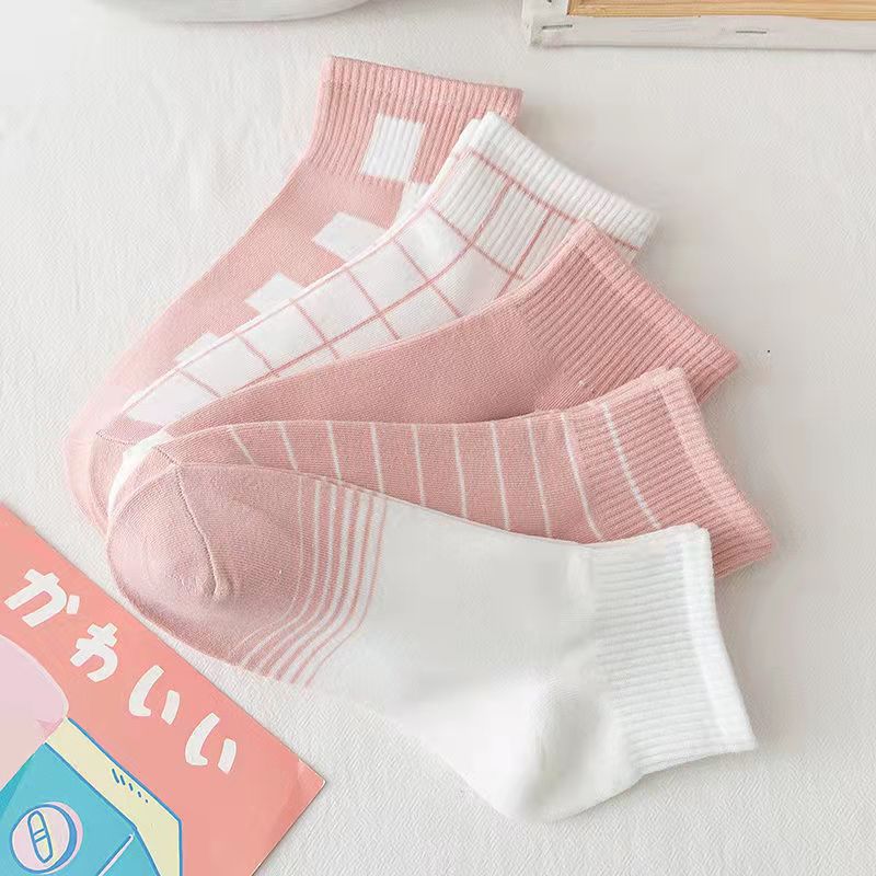 10 Pairs Ins Cute Japanese Ankle Socks - SocksLtd