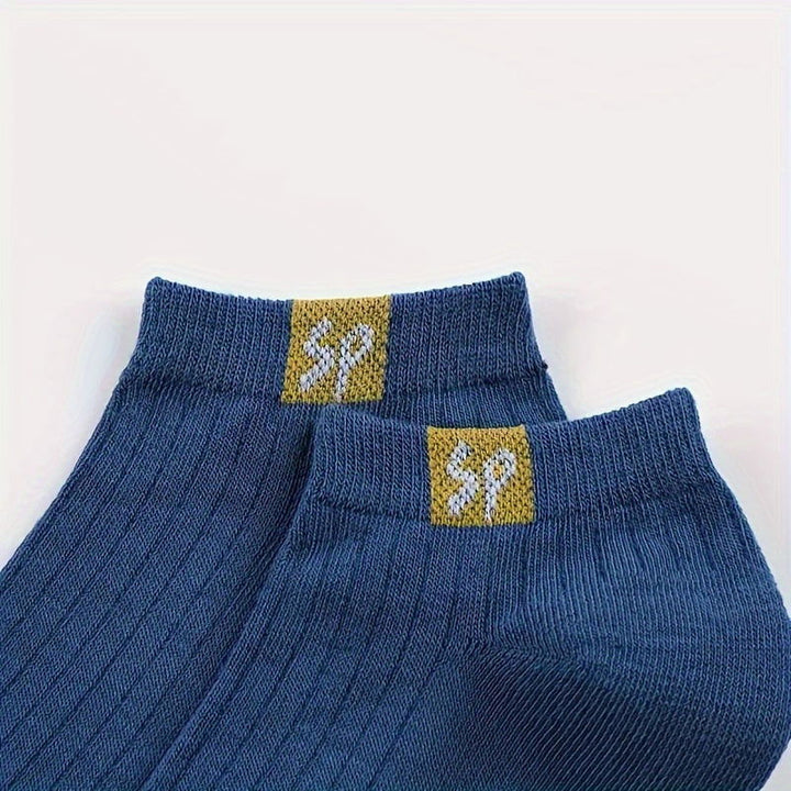 10 Pairs Men Pure Breathable Casual Soft Ankle Socks - socksltd