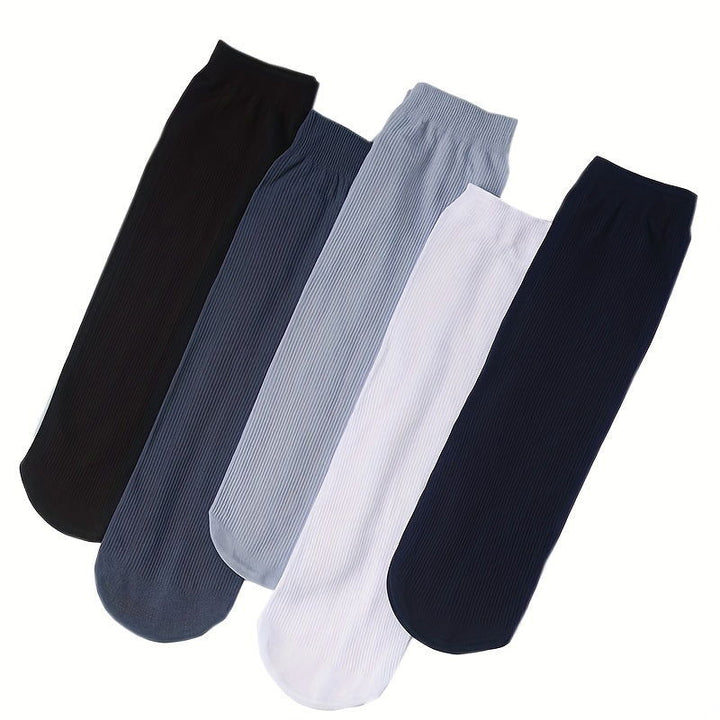 10 Pairs Men Super Soft  Dress Crew Socks - socksltd
