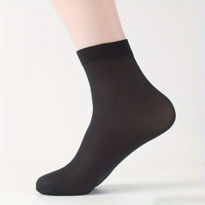 10 Pairs Men Super Soft  Dress Crew Socks - socksltd