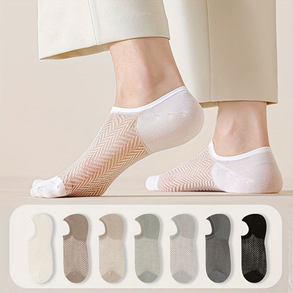 10 Pairs Men Thin Sweat absorbing Breathable No show socks - socksltd