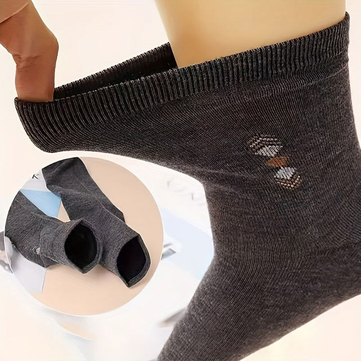 10 Pairs Moisture Wicking  Dress Crew Socks - socksltd