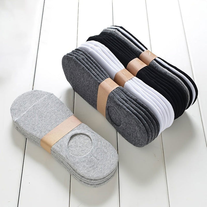 10 Pairs Simple Soft  Lightweight No show socks - SocksLtd