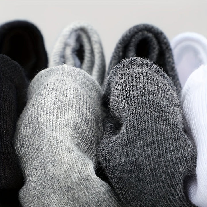 10 Pairs Simple Soft  Lightweight No show socks - SocksLtd
