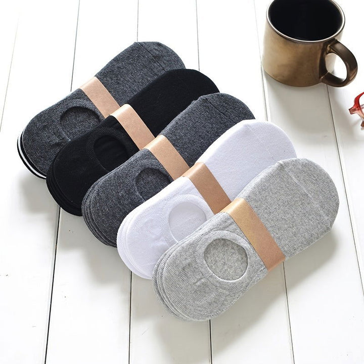 10 Pairs Simple Soft  Lightweight No show socks - SocksLtd