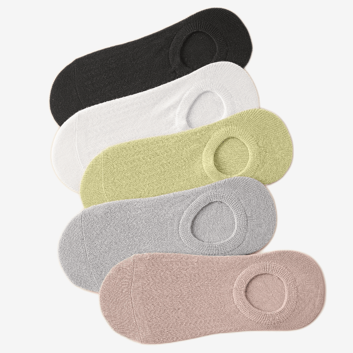 10 Pairs  Mesh Anti Falling Invisible Boat Ankle Socks - SocksLtd