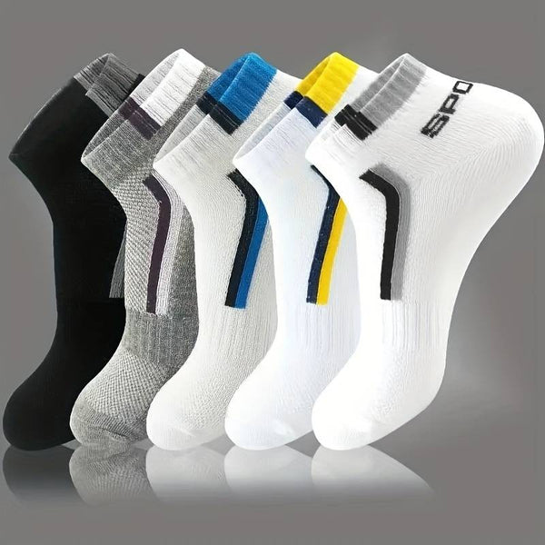 10 Piars  MenMesh Comfort Casual Wear Ankle Socks - socksltd