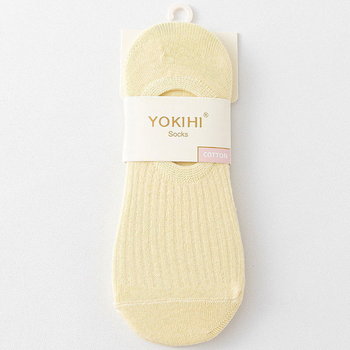 10 pairs  women pure cotton sweat absorbing breathable  No show  socks - SocksLtd