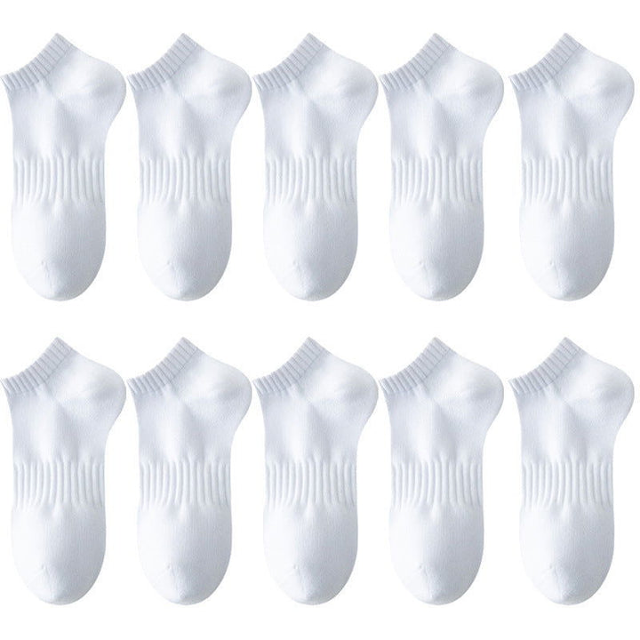 10 pairs of unisex sports low top No show socks - SocksLtd