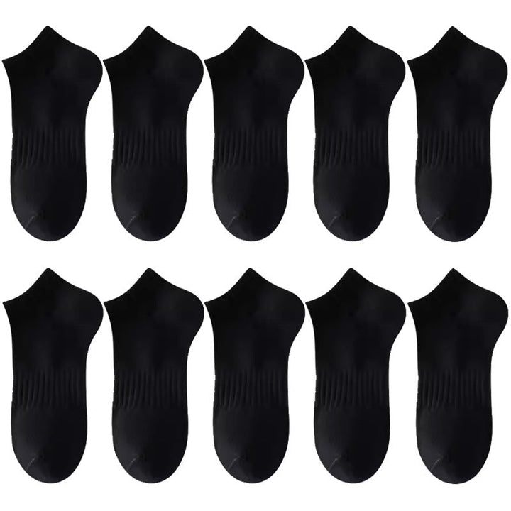 10 pairs of unisex sports low top No show socks - SocksLtd