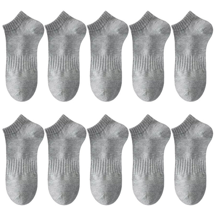 10 pairs of unisex sports low top No show socks - SocksLtd