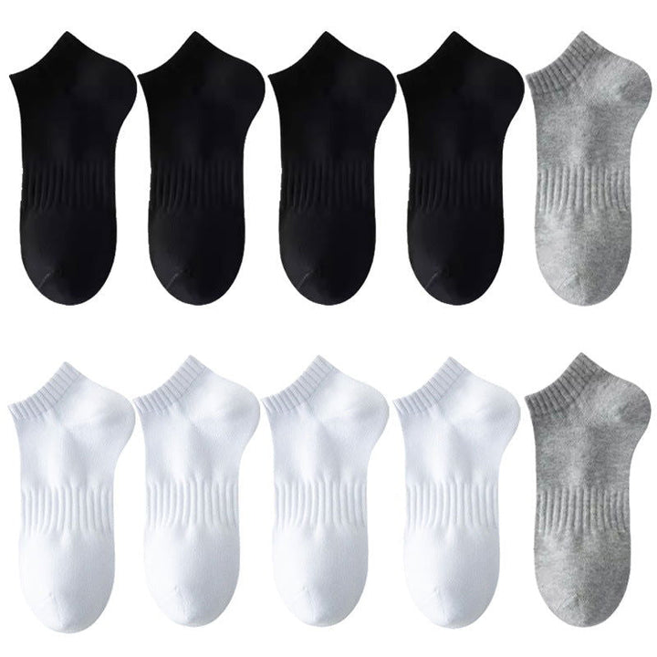 10 pairs of unisex sports low top No show socks - SocksLtd