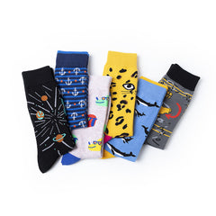 1 Pair Cartoon Crew Socks