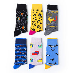 1 Pair Cartoon Crew Socks