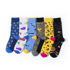 1 Pair Cartoon Trend Casual Socks