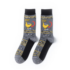 1 Pair Cartoon Crew Socks