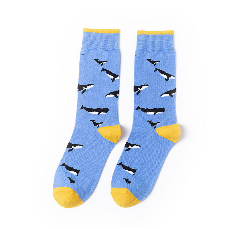 1 Pair Cartoon Trend Casual Socks