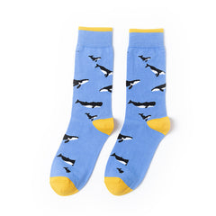 1 Pair Cartoon Crew Socks