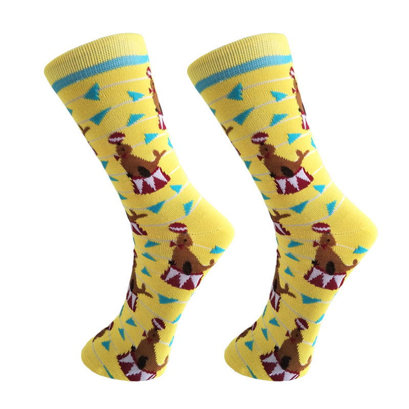 1 Pair Animal Series Crew Socks - SocksLtd