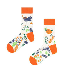 1 Pair Asymmetric Fashion Crew Socks - SocksLtd