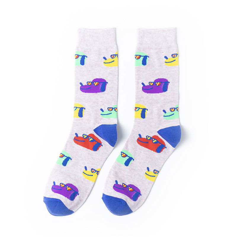 1 Pair Cartoon Crew Socks - SocksLtd