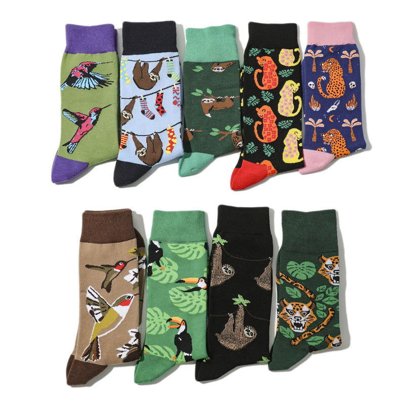 1 Pair Cartoon Trend Crew Socks - SocksLtd