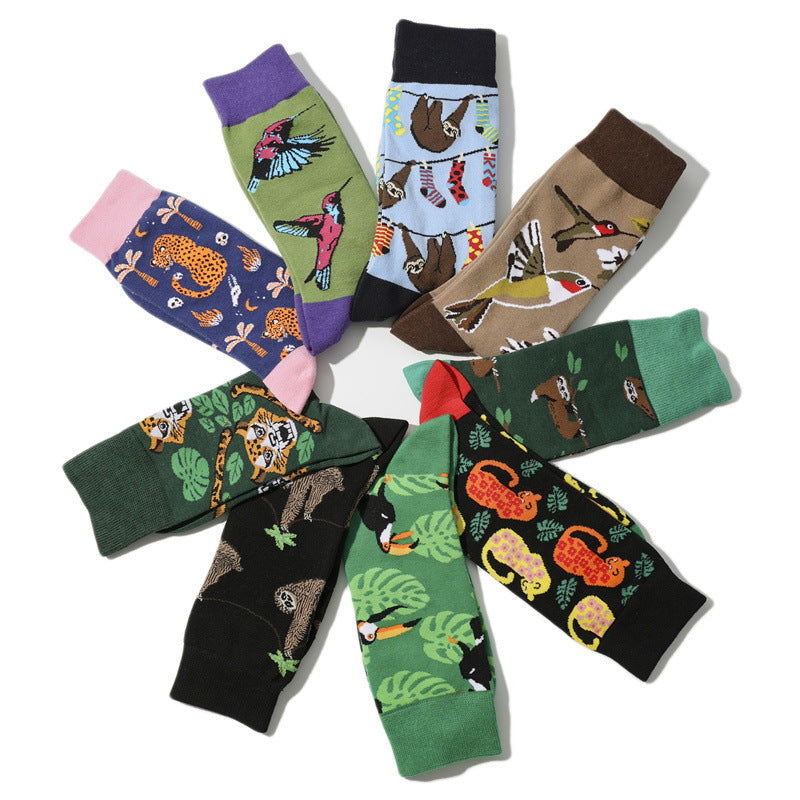 1 Pair Cartoon Trend Crew Socks - SocksLtd