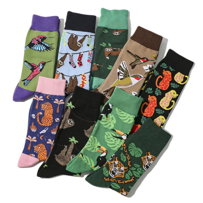 1 Pair Cartoon Trend Crew Socks - SocksLtd