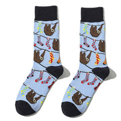 1 Pair Cartoon Trend Crew Socks - SocksLtd