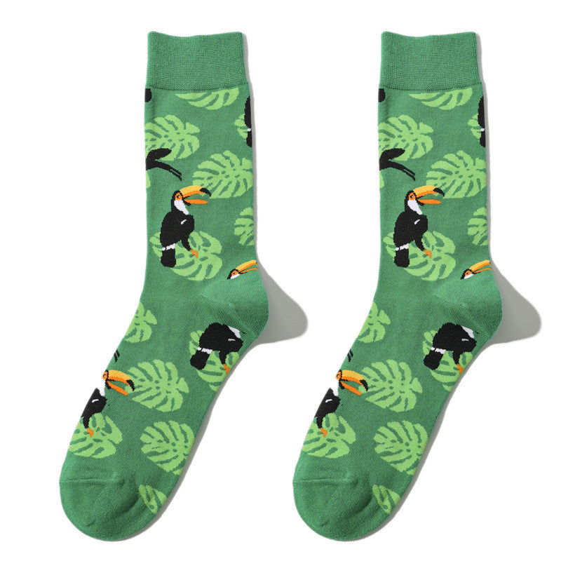 1 Pair Cartoon Trend Crew Socks - SocksLtd