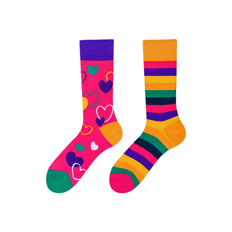 1 Pair Creative Trend Fashion Crew Socks - SocksLtd