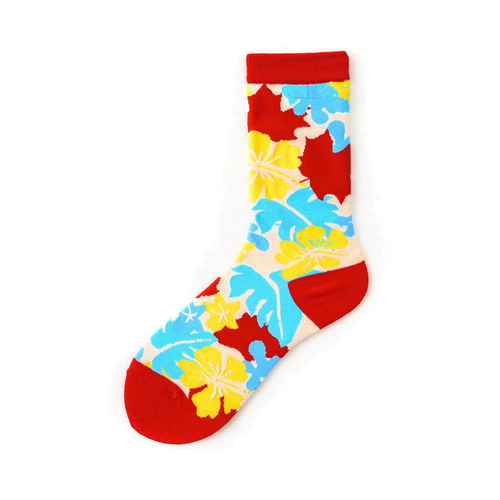 1 Pair Fruit Cartoon Crew Socks - SocksLtd