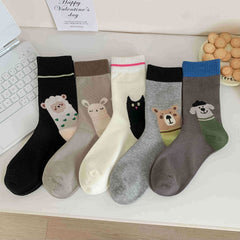 1 Pair Illustration Cartoon  Fun Socks - SocksLtd