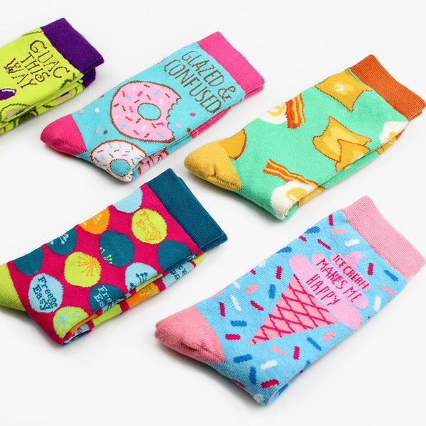 1 Pair Instagram style Crew Socks - SocksLtd