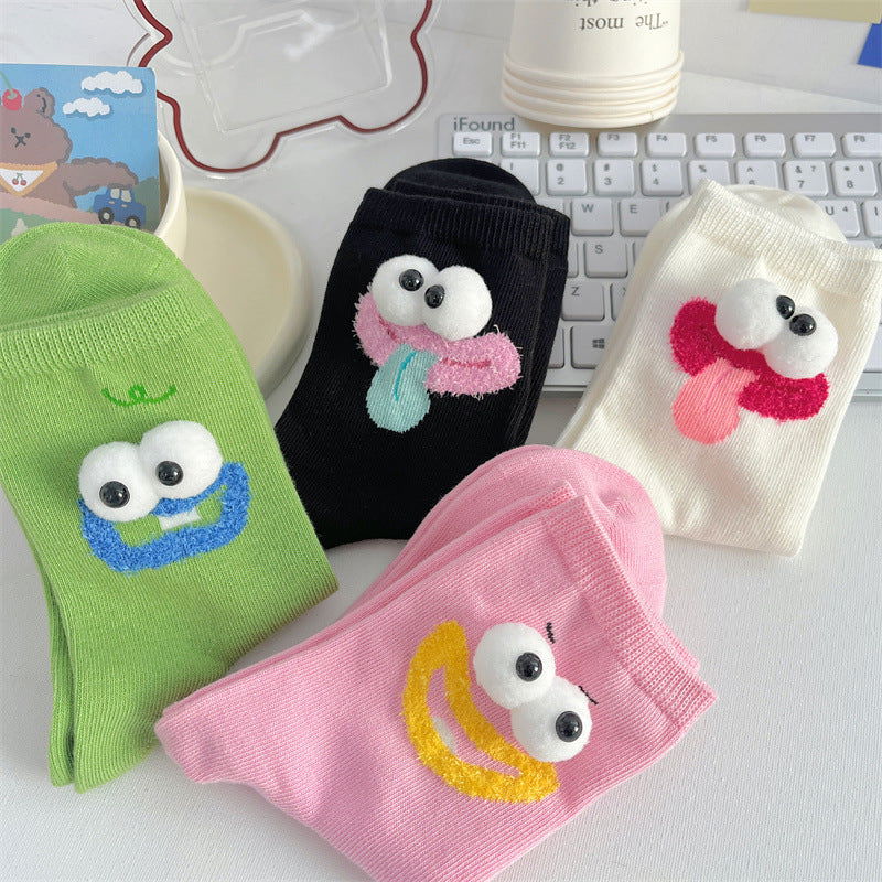 1 Pair Personalized cute cartoon  Fun Socks - SocksLtd