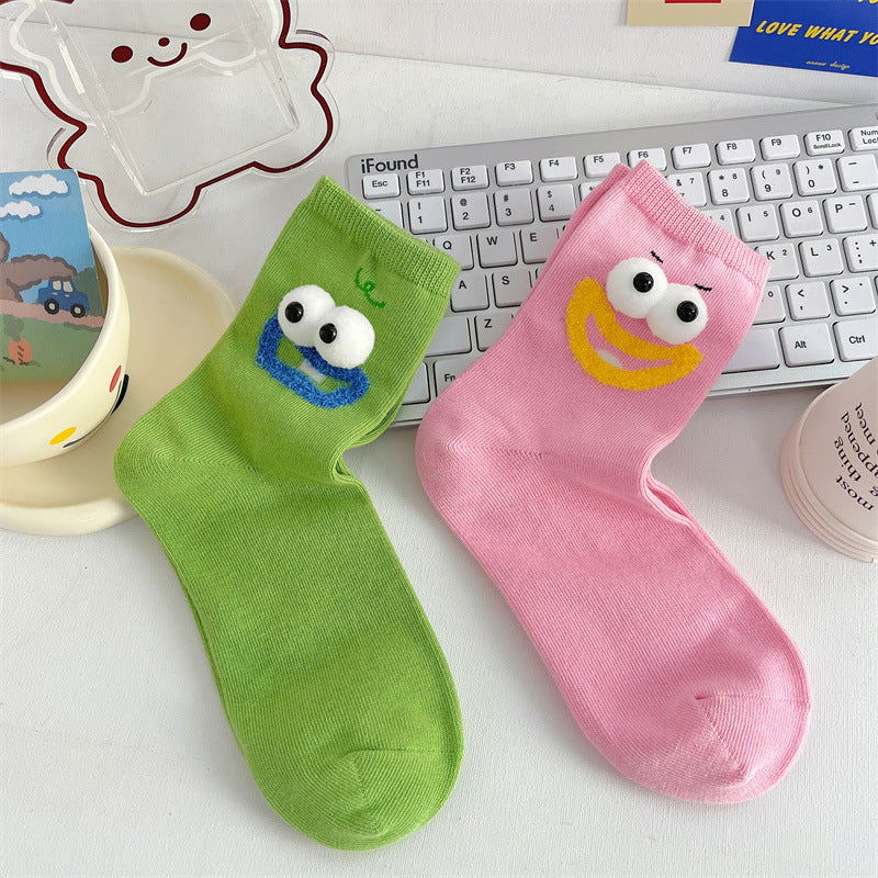 1 Pair Personalized cute cartoon  Fun Socks - SocksLtd