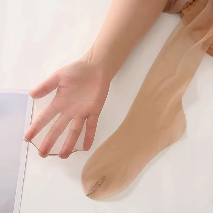 1 Pair Seamless Ultra Thin Nude Tights Stockings Socks - SocksLtd