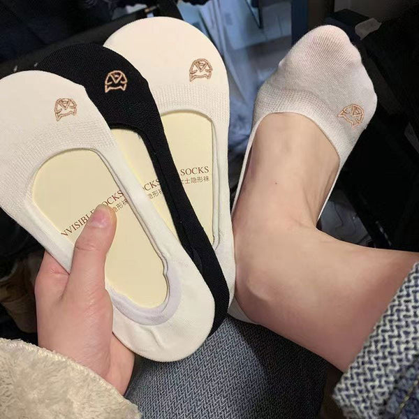 1 Pair Silicone Cute Invisible Thin Ankle Socks - SocksLtd