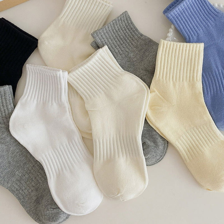 1 Pair Sports solid color Casual Ankle Socks - SocksLtd