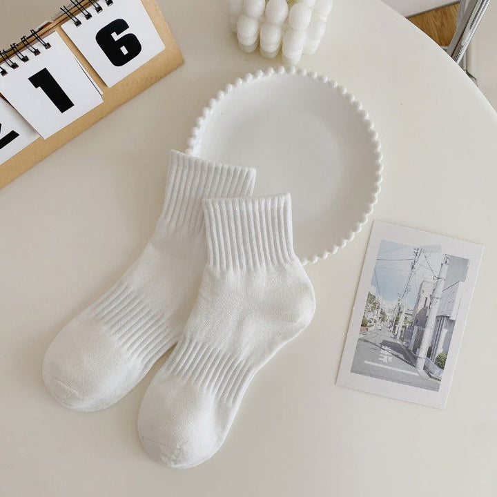 1 Pair Sports solid color Casual Ankle Socks - SocksLtd