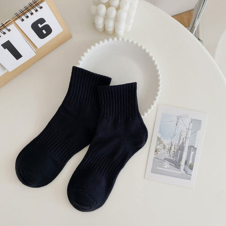 1 Pair Sports solid color Casual Ankle Socks - SocksLtd