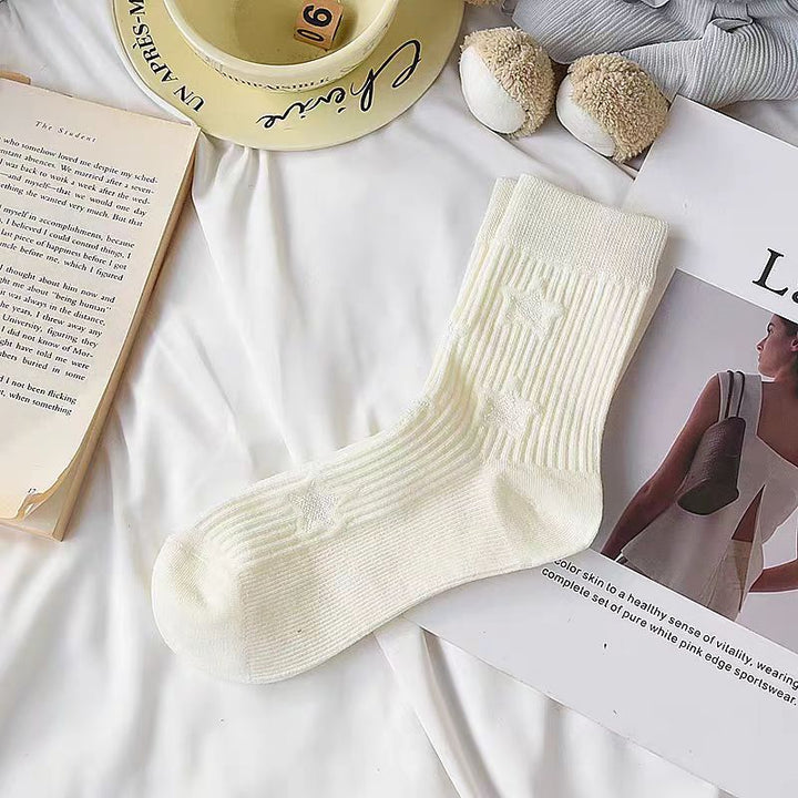 1 Pair Trendy fashionable design Casual Crew Socks - SocksLtd