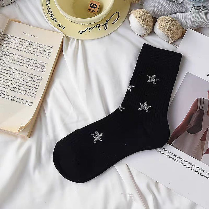 1 Pair Trendy fashionable design Casual Crew Socks - SocksLtd