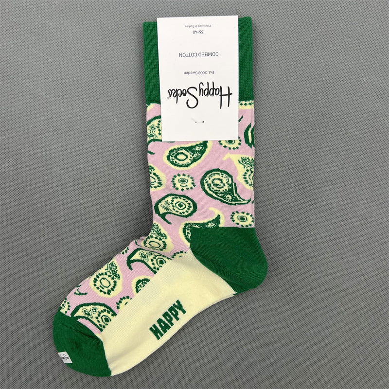 1 Pair Versatile Crew Socks - SocksLtd