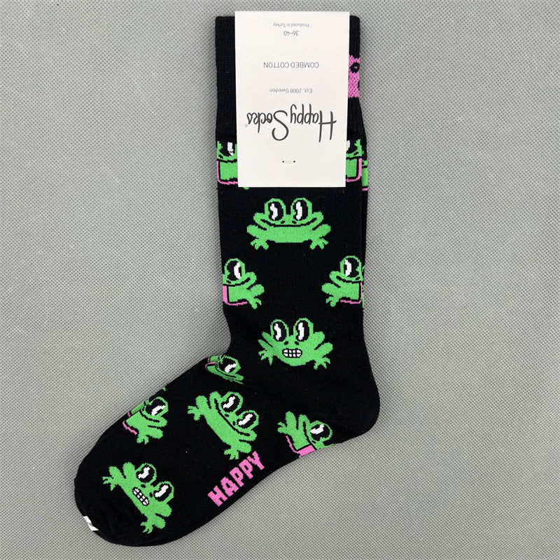 1 Pair Versatile Crew Socks - SocksLtd